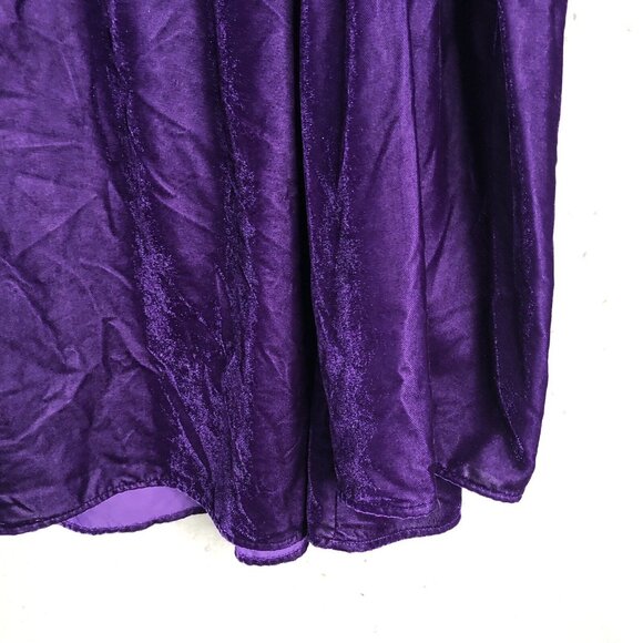 Roja Velvet Top Women Medium Purple Studded Velour Festival Castle Core Regal - Picture 11 of 16